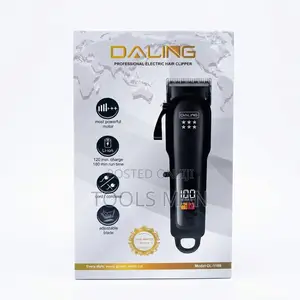 Hair Clipper Daling DL-1169 Cordless Electric Barber Trimmer-Rechargea