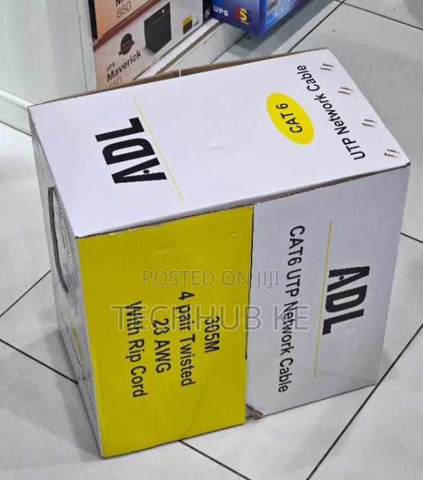 AD-Link (ADL) 305M CAT6 Network Cable Roll – 1000ft High-Speed Cable - main view