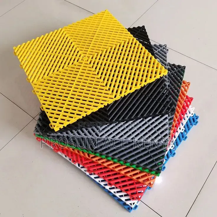 Premium PVC Drainage Floor Tiles 40×40cm | 18mm Thick