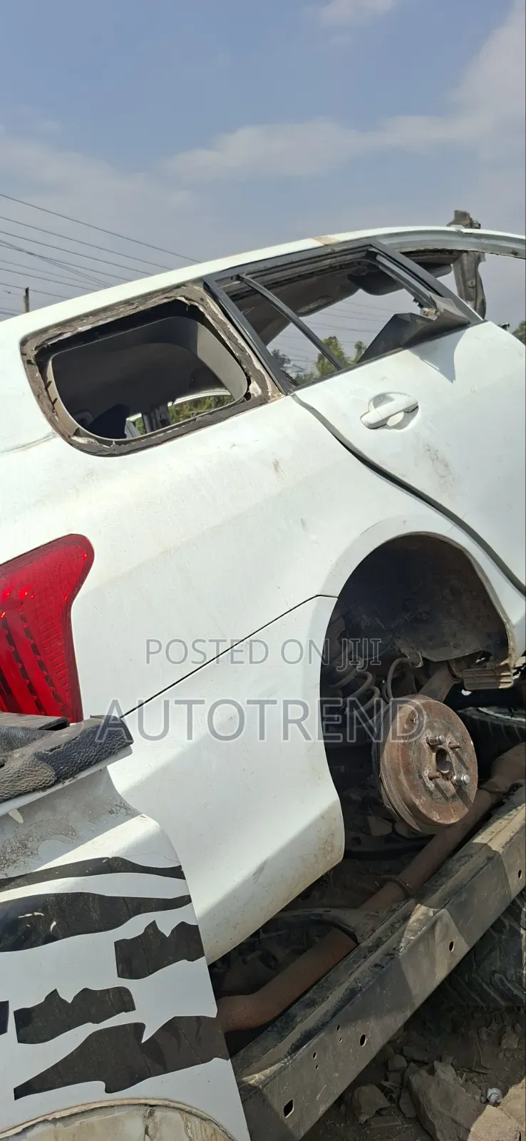 Toyota Rear Cut