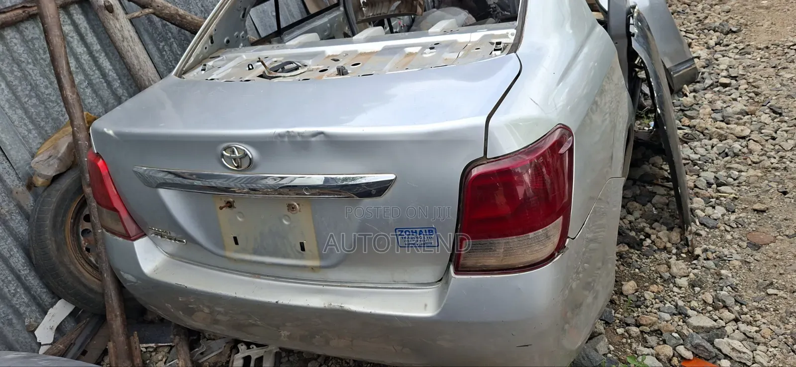 Toyota Rear Cut