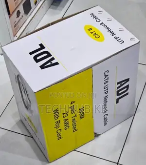 Reliable ADL Indoor 305m Network Cable High-Performance Cat 6 Utp