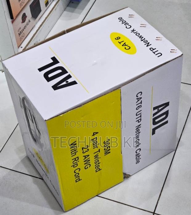 Reliable ADL Indoor 305m Network Cable High-Performance Cat 6 Utp