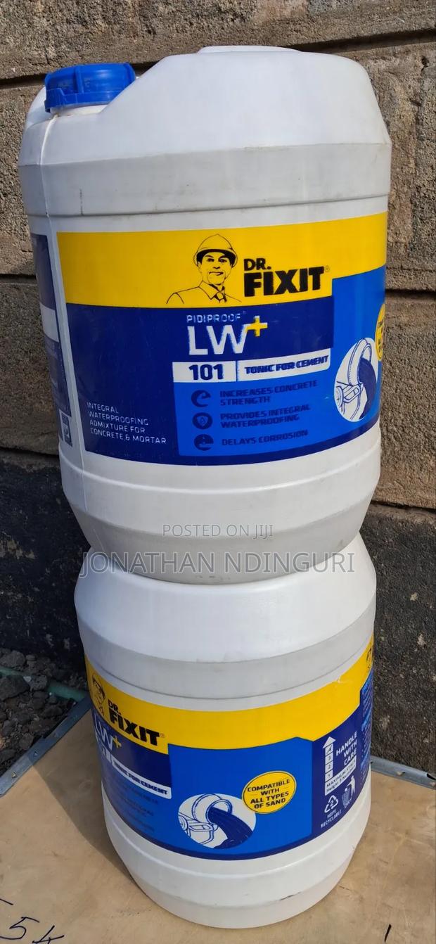 Dr. Fixit Pidiproof LW+ 101 20kg – Concrete Moisture Barrier Admix