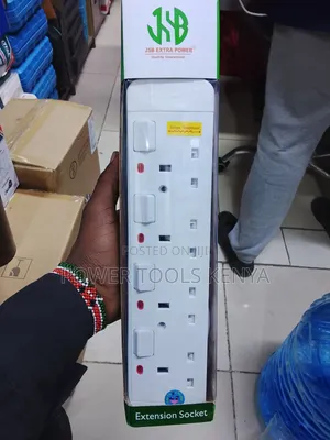 4-Way Surge Protected Extension Socket. It