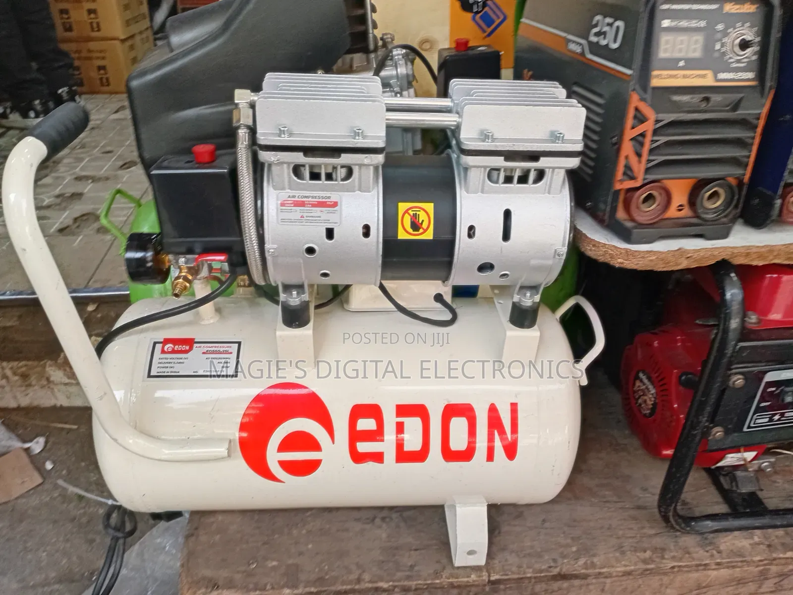 Top Compliant 25L Edon Super Silent Air Compressor
