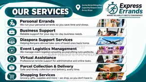 Errand Running in Nairobi and Across Kenya for Diaspora Clients