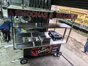 Stainless Steel Food Cart Trolley