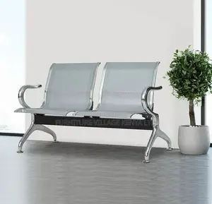 Bench; Sturdy 2 Seater Non Padded Visitor's Reception Bench