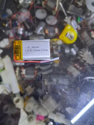 3.7V 235mAh Rechargeable Battery