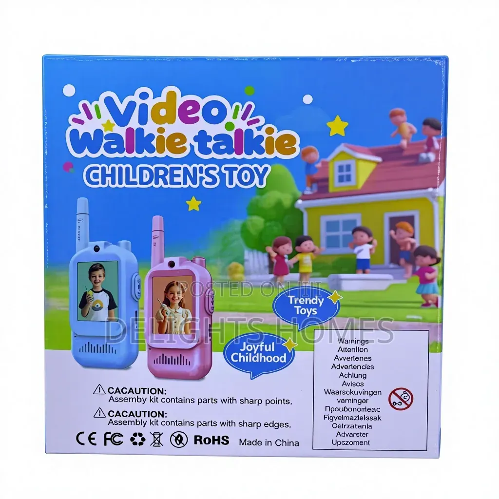 Two Way Video Calling Walkie Talkie Set_dav
