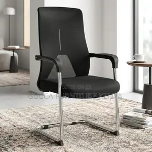 Ergonomic Guest Chair With Armrest