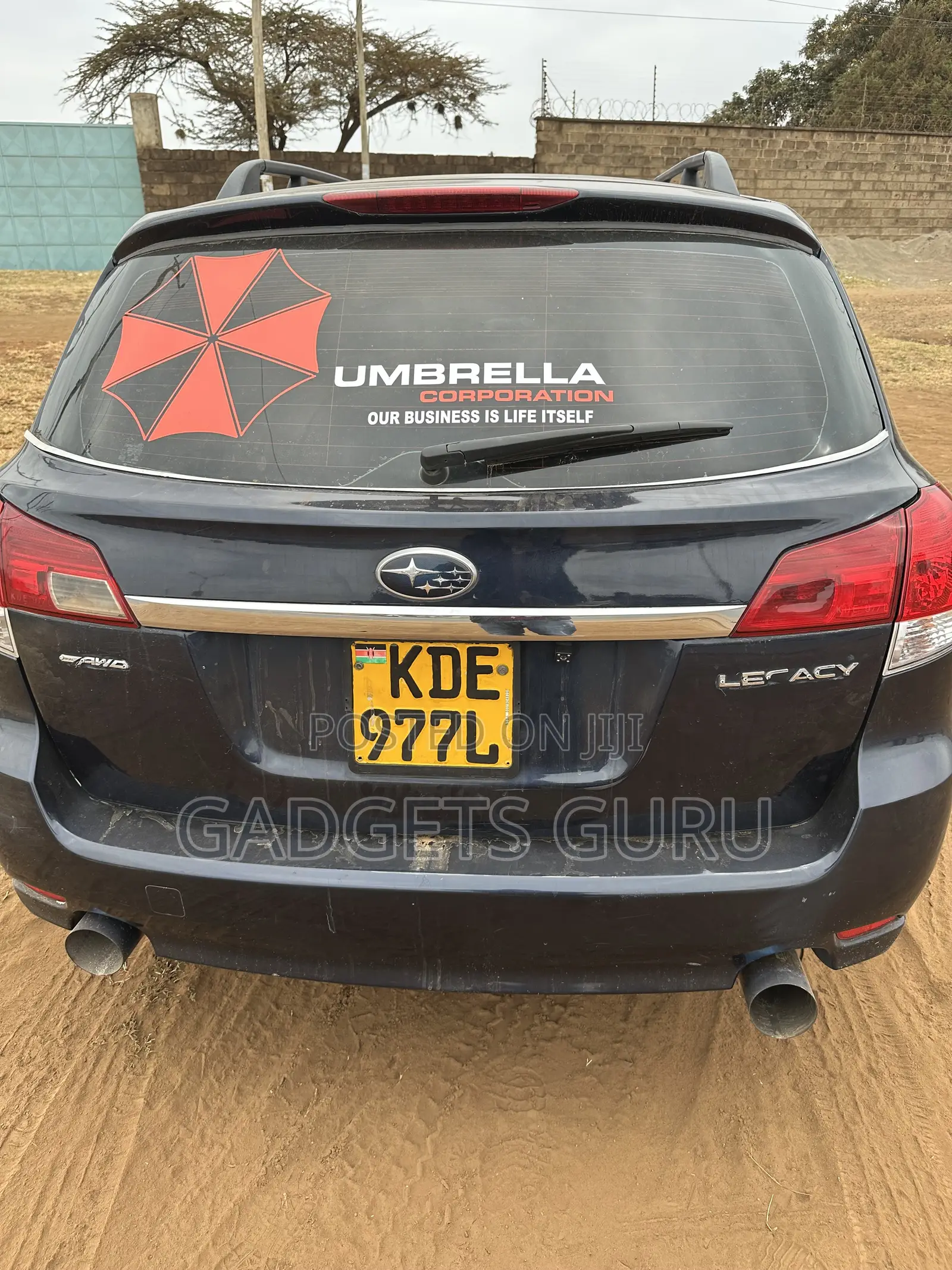 Subaru Legacy 2014 Blue