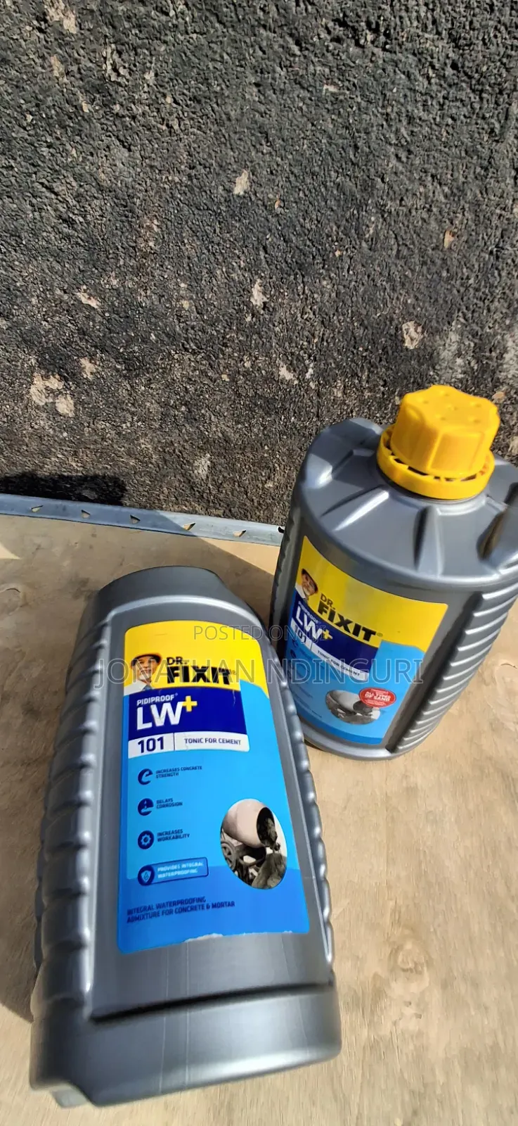Dr. Fixit Pidiproof LW+ 101 1kg – Concrete Waterproof Additive
