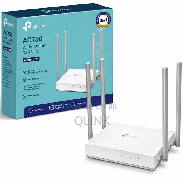 TP-Link AC750 Wireless Wi-Fi 5 Router - TL-ARCHER C24 - main view