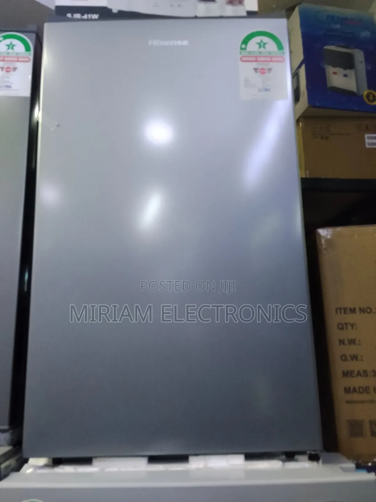 Hisense 94L REF094DR Single Door Fridge – Grey