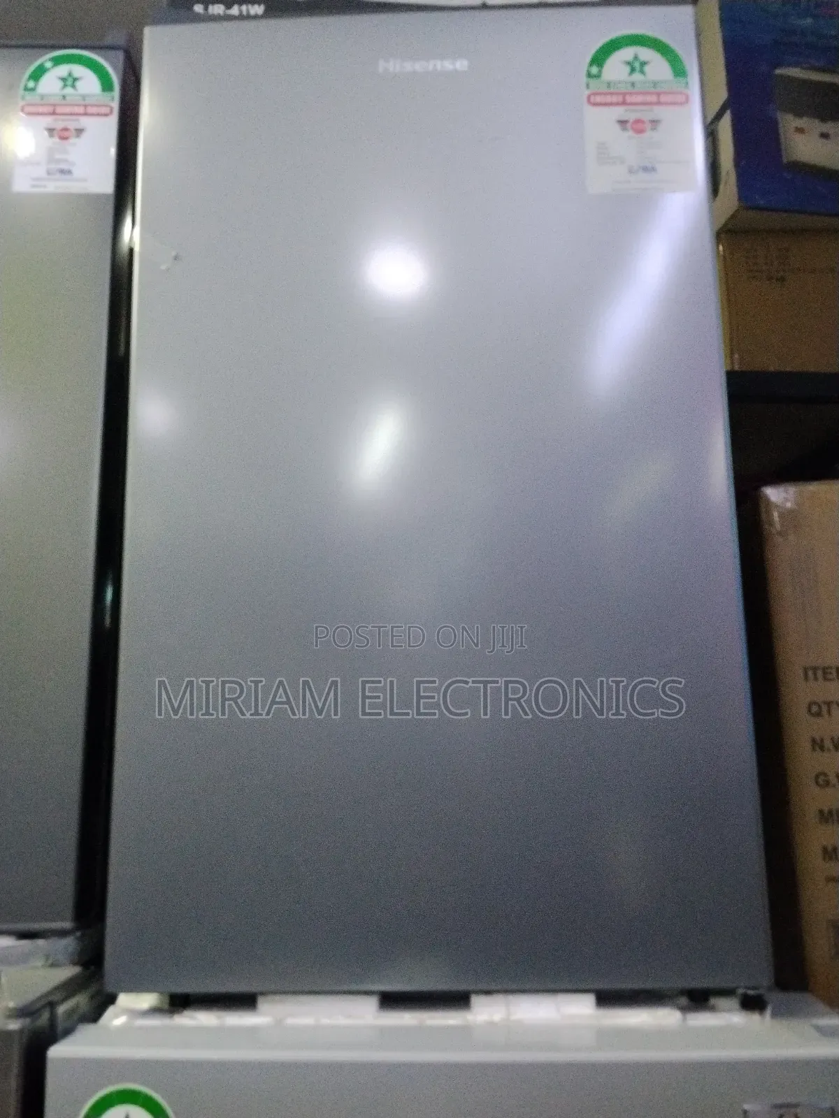 Hisense 94L REF094DR Single Door Fridge – Grey