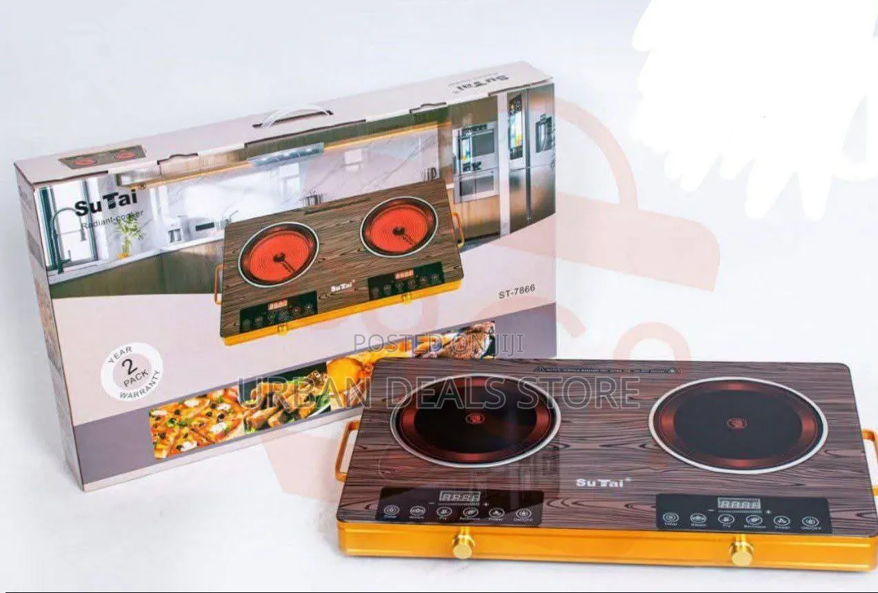 Heavy-Duty Double Induction Cooker