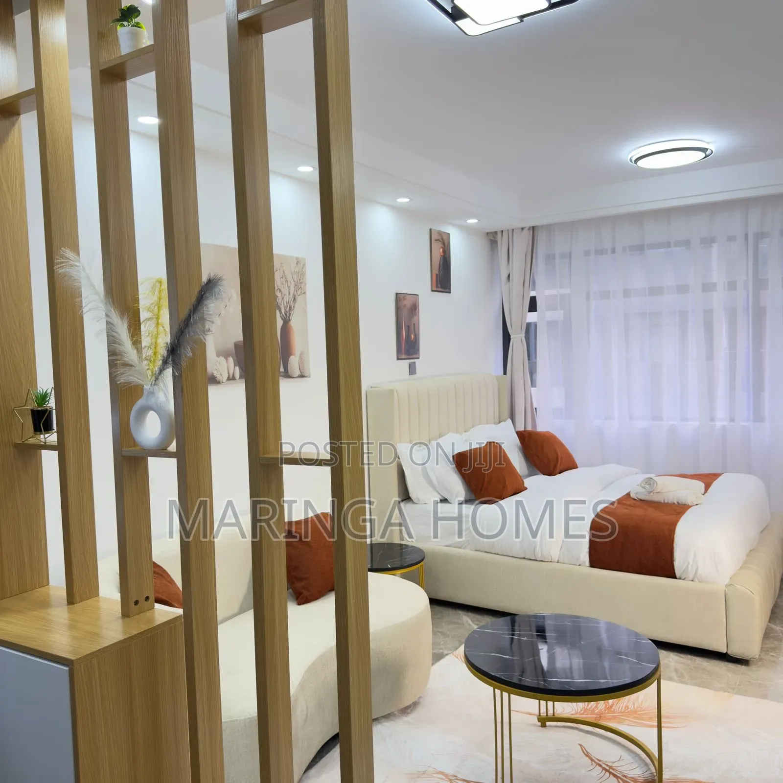 Studio Airbnb in Kilimani | Fully Furnished | Pool, Gym Fast WiFi