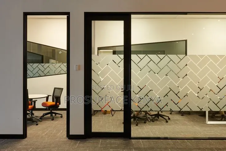 Premium Decorative Frosted Window Film – KSh 1,000/M