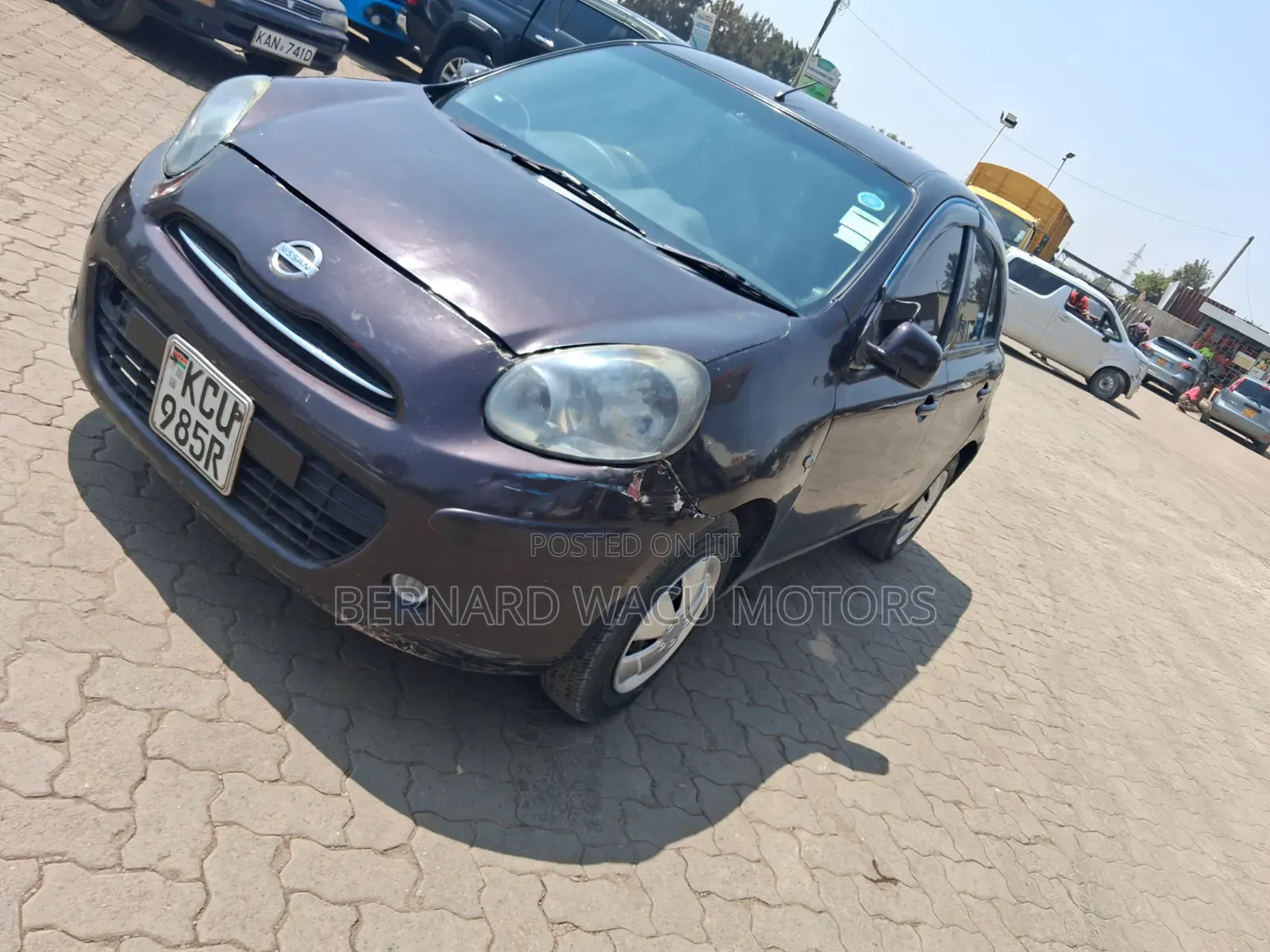 Nissan March 2012 Purple