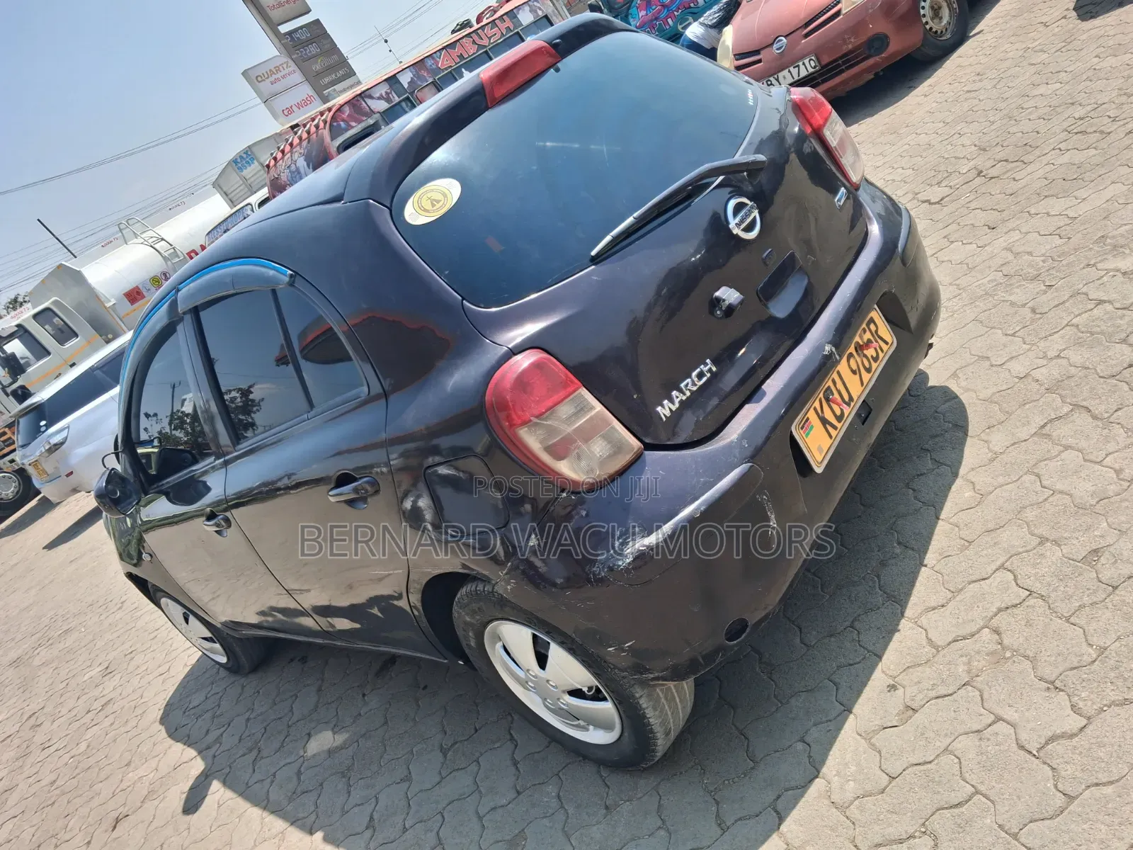 Nissan March 2012 Purple