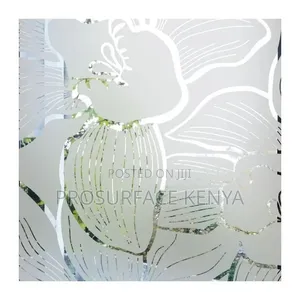 Stylish Glass Frosting Film With Modern Designs