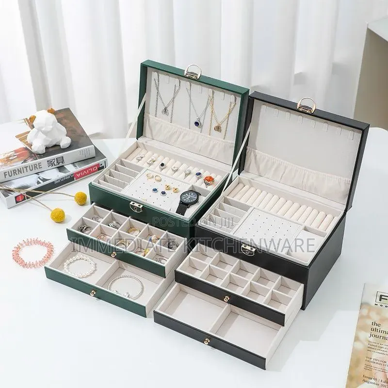 Multi Layer Jewelry Storage Box/Earring Organizer