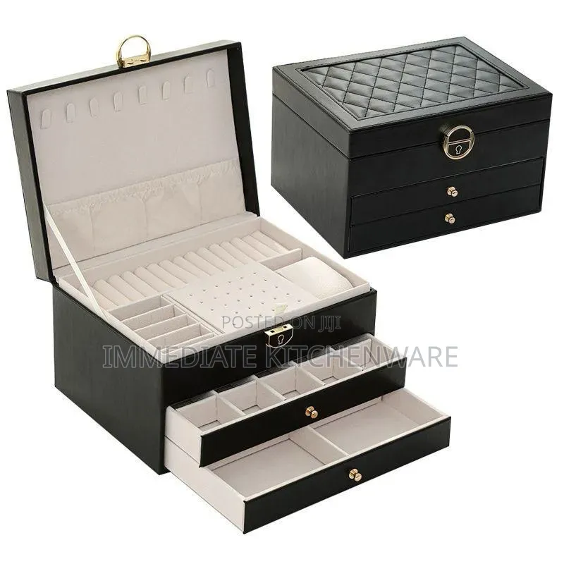 Multi Layer Jewelry Storage Box/Earring Organizer