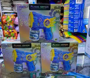 Automatic Bubble Gun Machine for Kids, Bubble Gun Toy for Kid