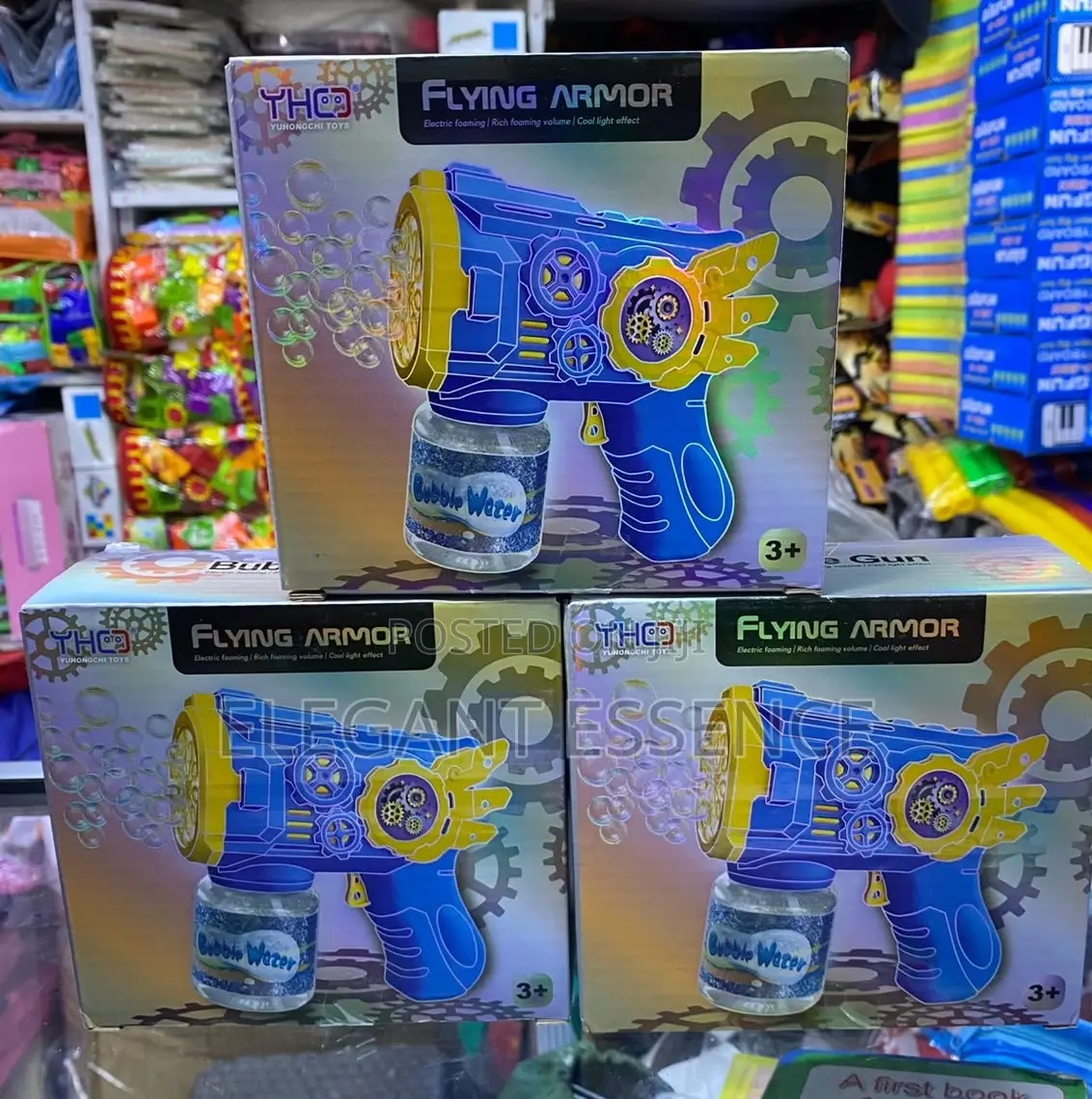 Automatic Bubble Gun Machine for Kids, Bubble Gun Toy for Kid