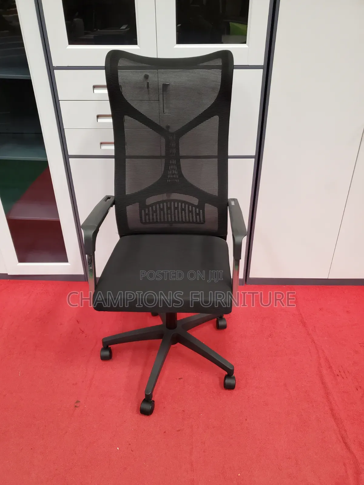 Elongated High Ergonomic Office Chair