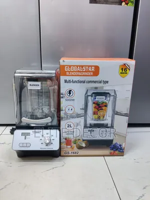 Globalstar GS-1682 Commercial Blender Grinder – 5000W, 2L