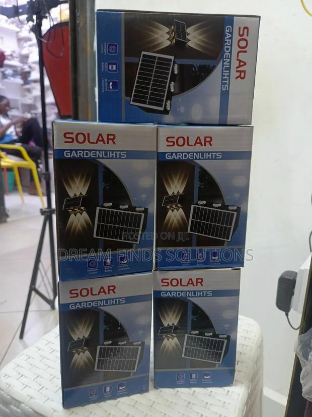 5 Pieces Ultra-Bright Up Down Solar Wall Lights – Waterproof