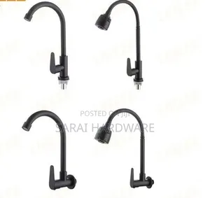 Black Kitchen Taps