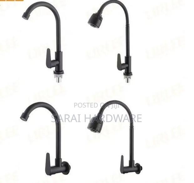 Black Kitchen Taps