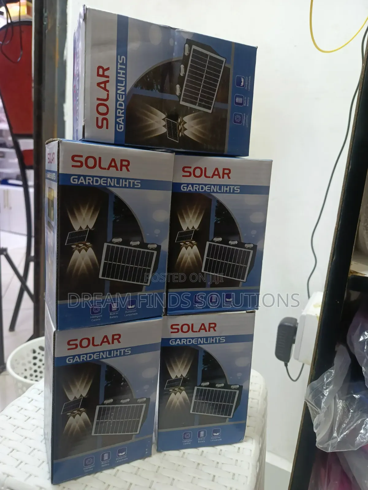 Smart Dusk-to-Dawn Solar Fence Lights – Wireless Exterior LED 5pieces