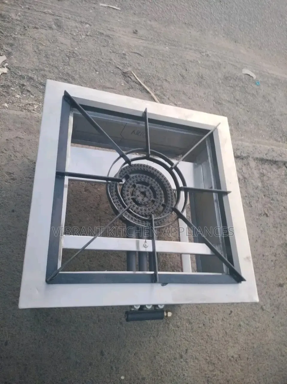 Stainless Steel Three-Ring Commercial Burner