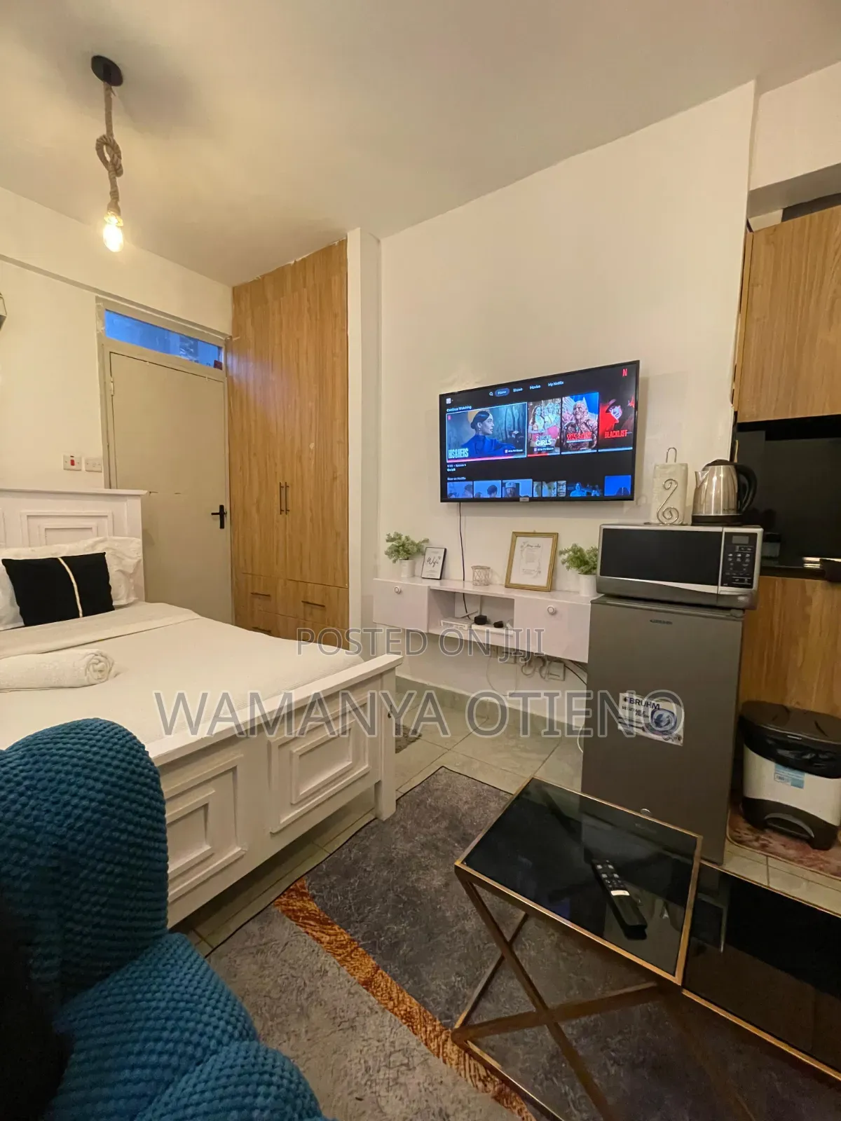 Modern Furnished Studio Airbnb – Lumumba Drive, Thika Road