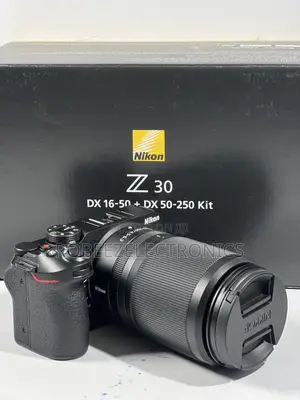 Nikon Z 30 Mirrorless Camera With NIKKOR Z DX 16-50mm Lens