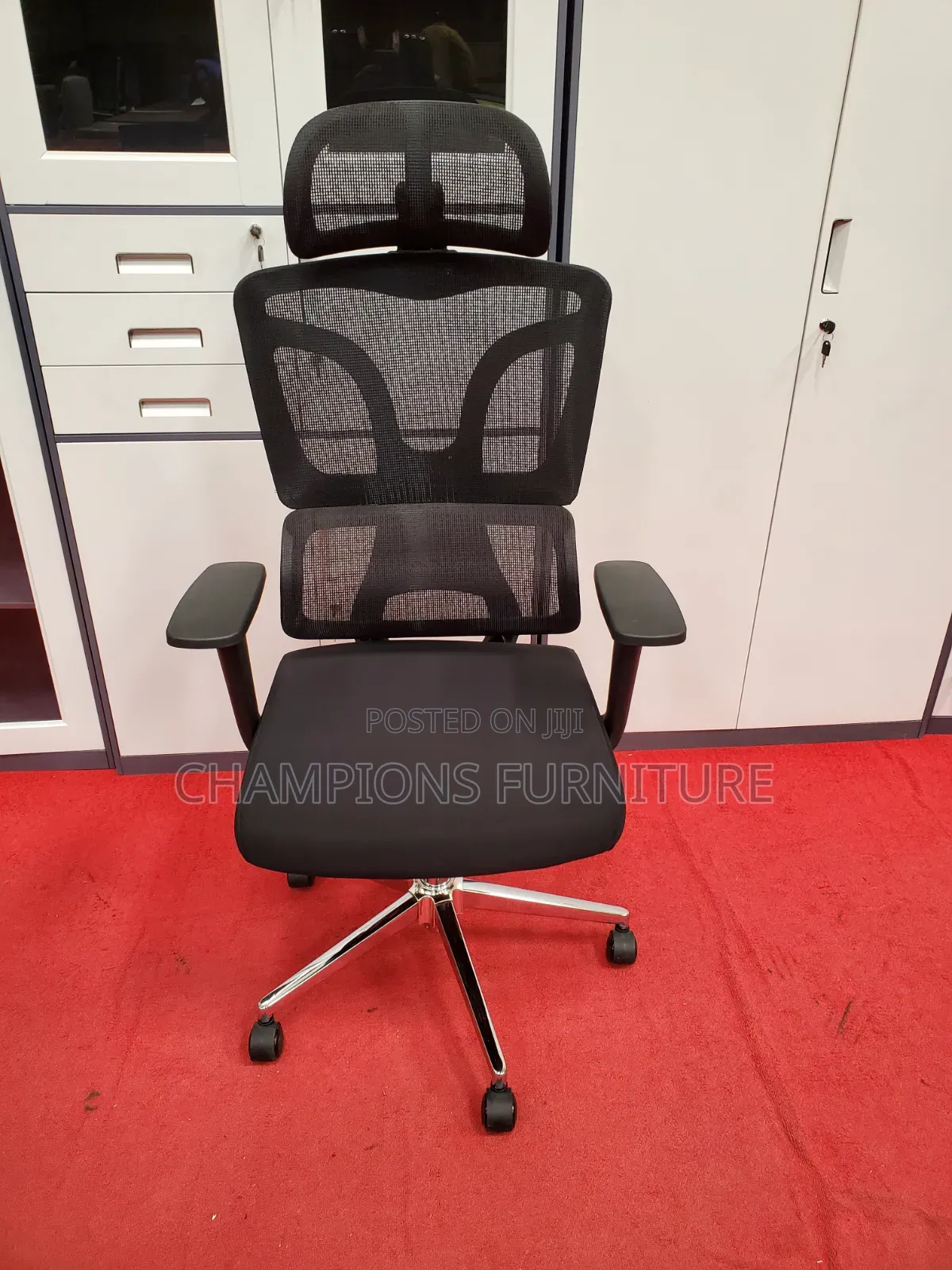 Orthopedic Office Chair With Headrest