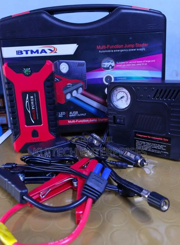 Multi Function Jump Starter/ Jump Starter With Portable Compressor Kit - main view