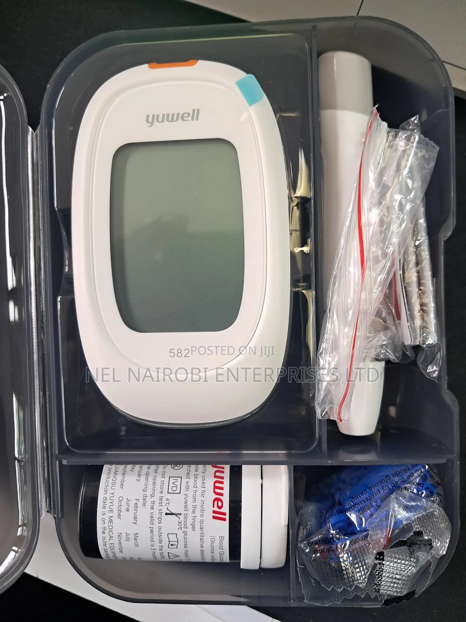 Yuwell Glucose Meter Machine With Test Strips