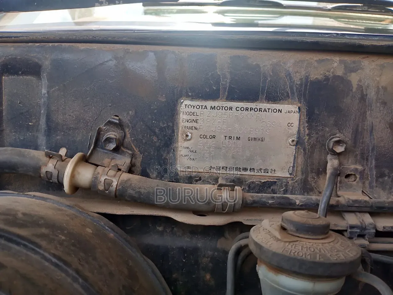 Toyota Land Cruiser Prado 1994 Blue