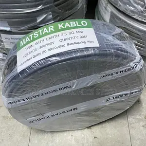 90M 2.5mm Twin With Earth Long-Lasting Mat Star Twin + Earth