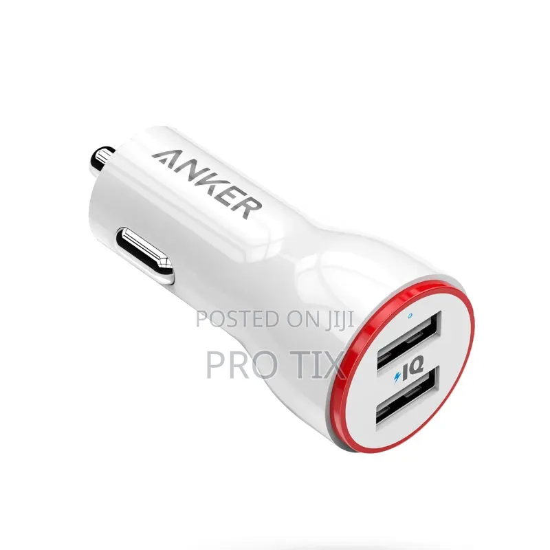 Anker Powerdrive 2 24w 2-Port Car Charger (Black)