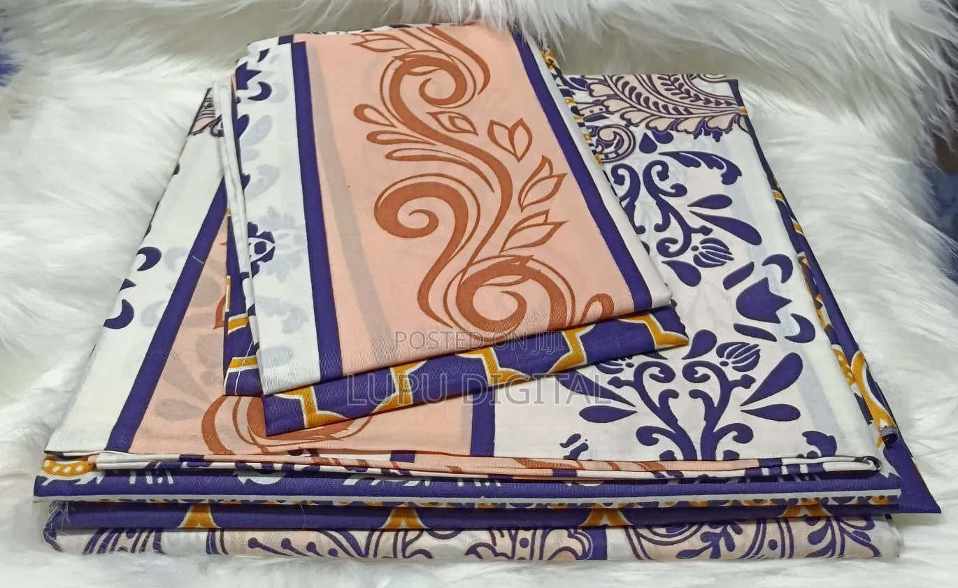 *100% 6 Piece Cotton Mix and Match Bedsheet Sets*