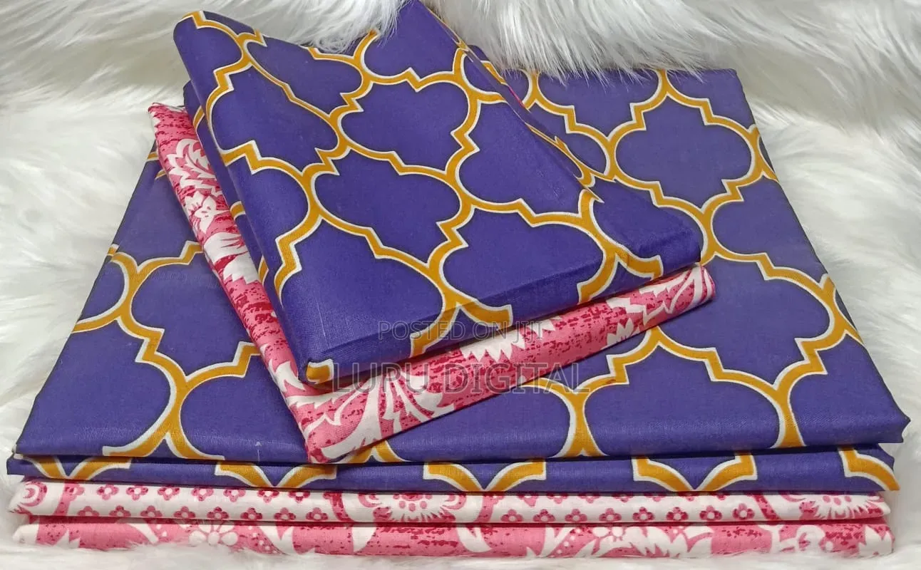 *100% 6 Piece Cotton Mix and Match Bedsheet Sets*