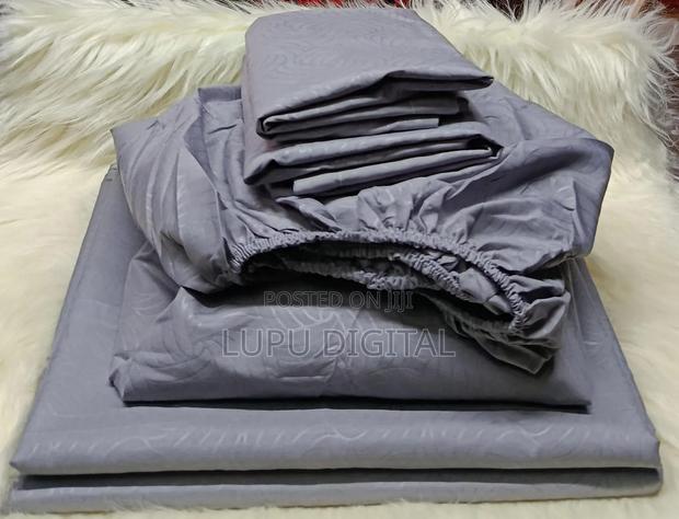 4 Piece Plain Patterned Bedsheets Sets* - thumbnail 2