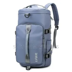 Multifunction Unisex Travel Bag. Colour Blue/Black/Peach/Green/Purple